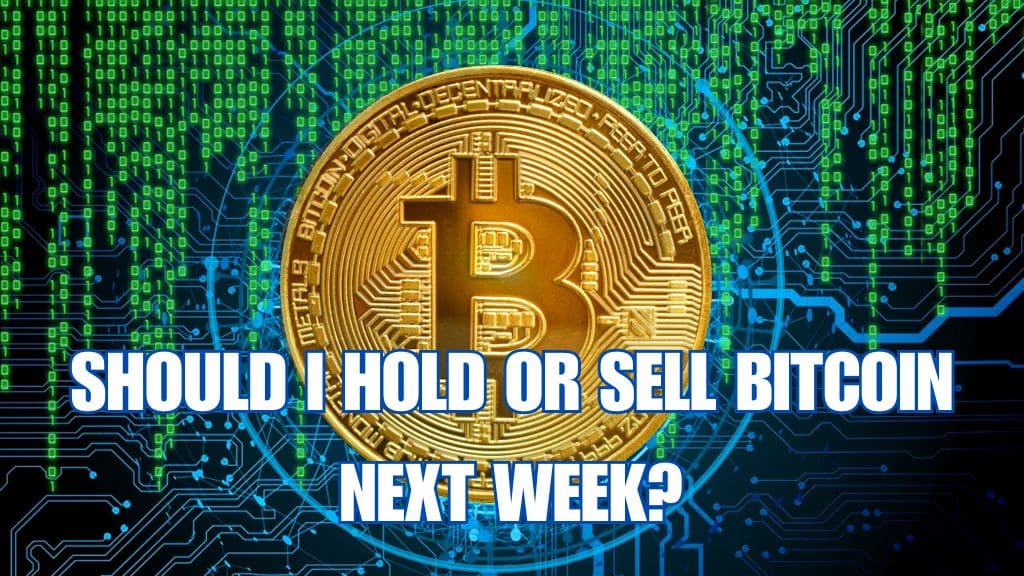 should i hold or sell bitcoin next week